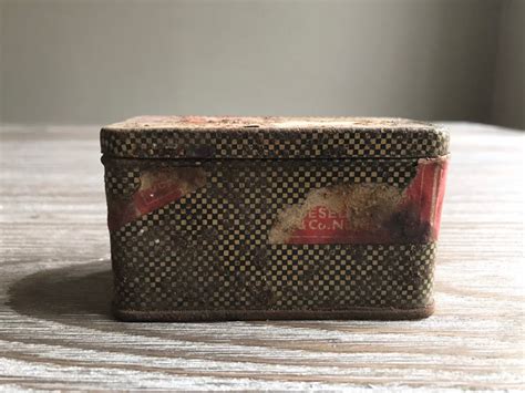 oem vintage metal tin box|vintage tin boxes for sale.